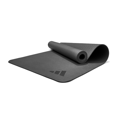 Adidas 5 mm Premium Yogamatte - 176 x 61 cm - Svart